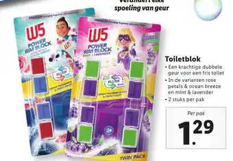 Lidl Toiletblok aanbieding