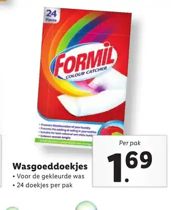 Lidl Wasgoeddoekjes aanbieding