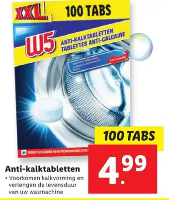 Lidl Anti-kalktabletten aanbieding