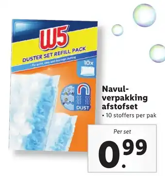 Lidl Navul-verpakking afstofset aanbieding