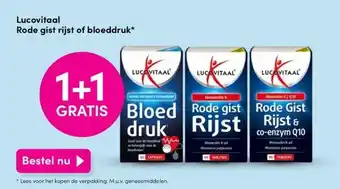 DA Lucovitaal rode gist rijst of bloeddruk aanbieding