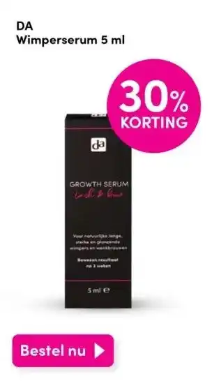 DA Da wimperserum 5 ml aanbieding