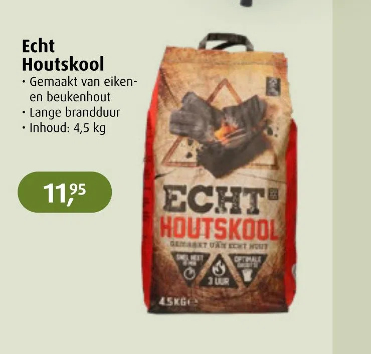 De Wit Schijndel Echt houtskool aanbieding
