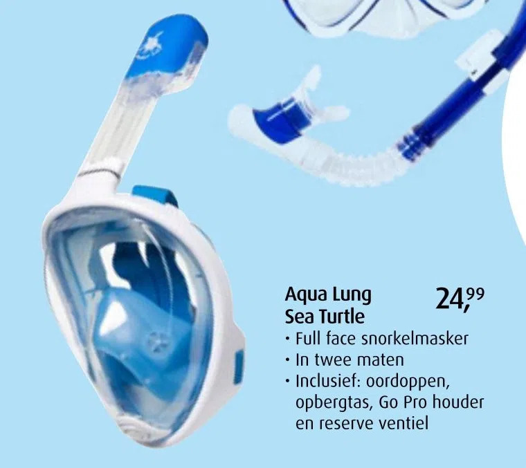 De Wit Schijndel Aqua lung sea turtle aanbieding