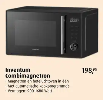 De Wit Schijndel Inventum combimagnetron aanbieding