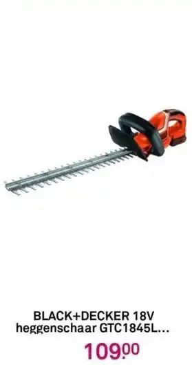 Karwei Black+decker 18v heggenschaar gtc1845l20 incl. 2.0ah accu aanbieding