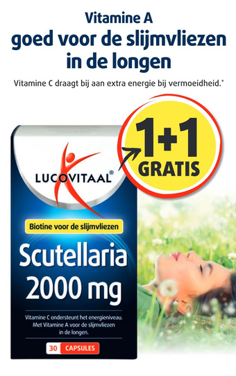 Lucovitaal Vitamine a goed voor de slijmvliezen in de longen aanbieding