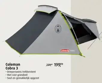 De Wit Schijndel Coleman cobra 3 aanbieding