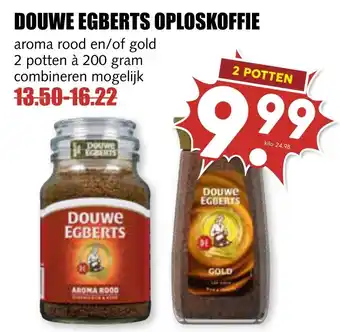 MCD Supermarkt Douwe egberts oploskoffie aanbieding