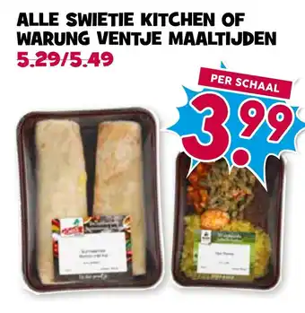 Boon`s Markt Alle swietie kitchen of warung ventje maaltijden aanbieding