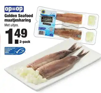 ALDI Golden Seafood Maatjesharing 2-pack aanbieding