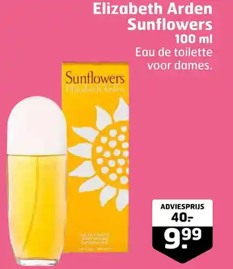 Trekpleister Elizabeth arden sunflowers aanbieding