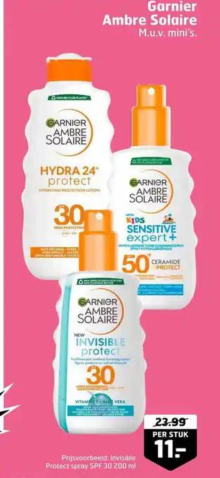 Trekpleister Garnier ambre solaire aanbieding