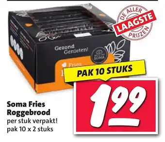 Nettorama Soma fries roggebrood aanbieding