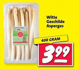 Nettorama Witte geschilde asperges aanbieding