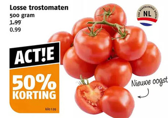 Poiesz Losse trostomaten aanbieding