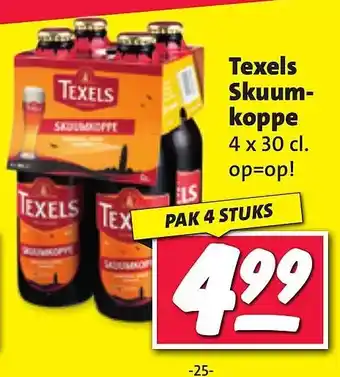 Nettorama Texels skuumkoppe aanbieding