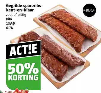 Poiesz Gegrilde spareribs kant-en-klaar aanbieding