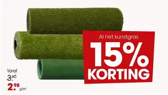 Kwantum Het kunstgras aanbieding