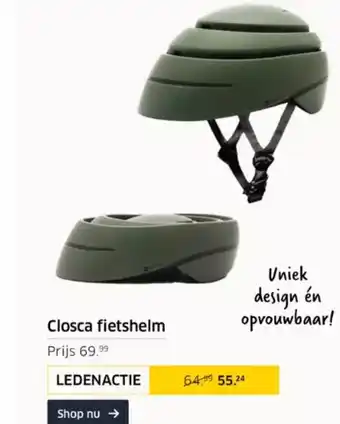 ANWB Closca fietshelm aanbieding