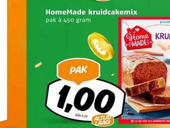 Poiesz Homemade kruidcakemix aanbieding