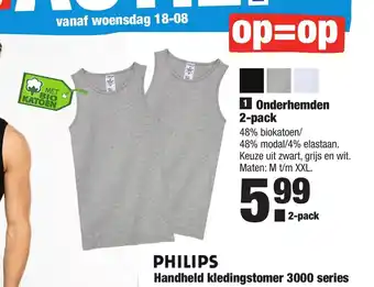 ALDI Onderhemden 2-pack aanbieding