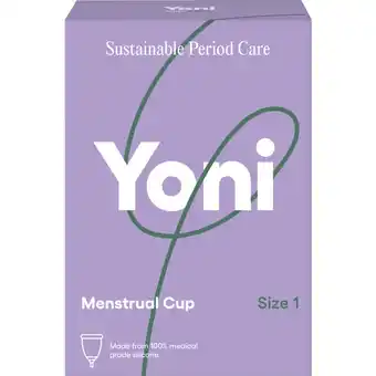 Albert Heijn Yoni menstruatiecup maat 1 aanbieding