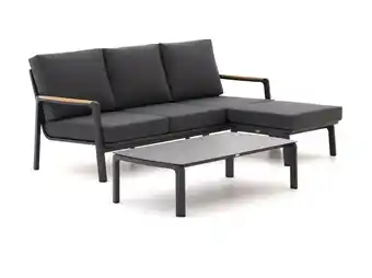 Kees Smit Bellagio ciane chaise longue loungeset 3-delig - laagste prijsgarantie! aanbieding