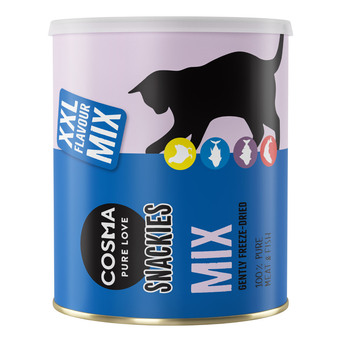 Zooplus 2 + 1 gratis! cosma snacks - mix 3 x 160 g (4 soorten) aanbieding