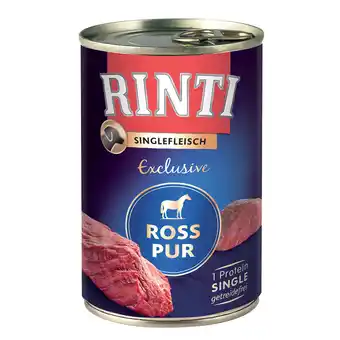 Zooplus Rinti sensible puur 1 x 400 g - paard puur aanbieding