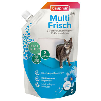 Zooplus Beaphar multi-fris voor kattenbakken - frisse bries (400 g) aanbieding