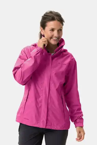 Bever Vaude escape light jacket roze aanbieding