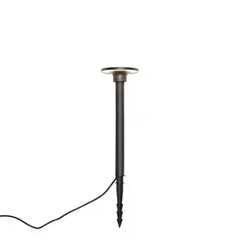 Lampenlicht.nl Moderne prikspot zwart incl. led ip54 - skyf aanbieding