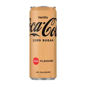 Coop Coca-cola zero sugar vanilla blik aanbieding