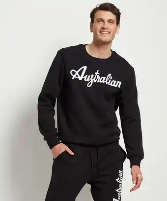 terStal Heren sweater australian zwart in maat aanbieding