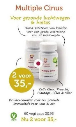 De Rode Pilaren Multiple cinus aanbieding