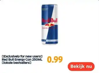 Ochama 【exclusively for new users】red bull energy can 250ml【lokale bestsellers】 aanbieding