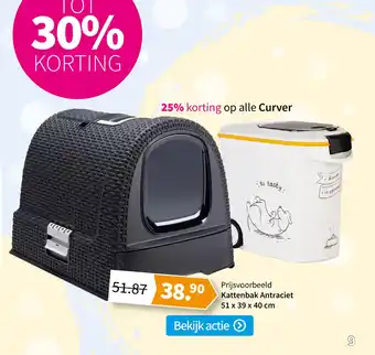 Plein.nl 25% korting op alle curver aanbieding