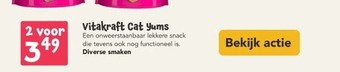 Discus Vitakraft cat yums aanbieding