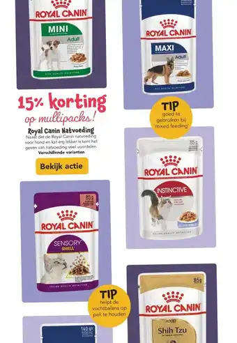 Discus Royal canin natvoeding aanbieding