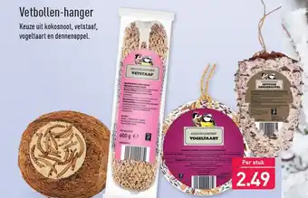 ALDI Vetbollen-hanger aanbieding