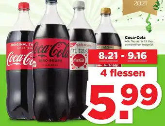 PLUS Coca-Cola 1.5 liter aanbieding