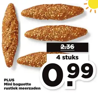 PLUS PLUS Mini baguette rustiek meerzadeb aanbieding