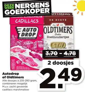 PLUS Autodrop of Oldtimers 235-280g aanbieding