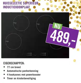 Keukendepot Huisselectie superieur Inductiekookplaat aanbieding