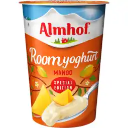 Jumbo Almhof roomyoghurt mumbai mango 500g aanbieding