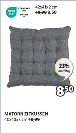 Jysk Matorn zitkussen aanbieding