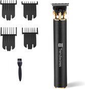 Bol.com Trendwares tondeuse voor mannen- voor hoofdhuid en baard - t-287 - trimmer - haartrimmer - draadloos - inclusief 5 opzetstukk aanbieding