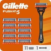 Bol.com Gillette fusion5 - 1 scheermes voor mannen - 11 scheermesjes aanbieding