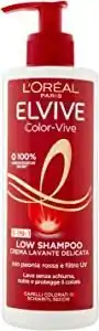 Amazon L 'oréal paris elvive low shampoo zonder schuim en zonder sulfaten - 400 ml color vive aanbieding